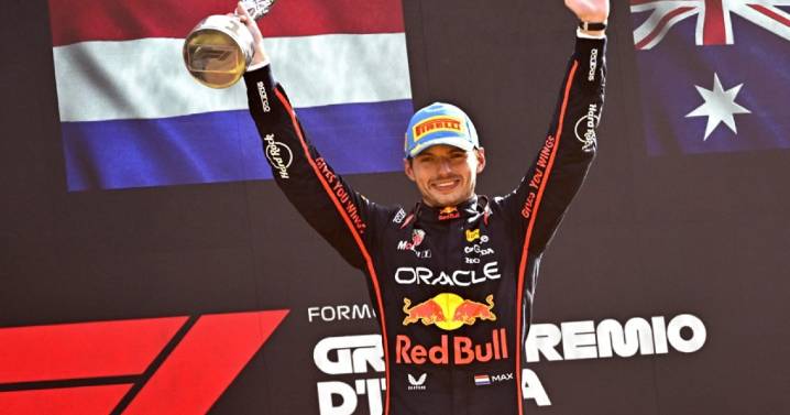 Fórmula Uno: el cuádruple campeón del mundo Max Verstappen ganó el Gran Premio de Italia