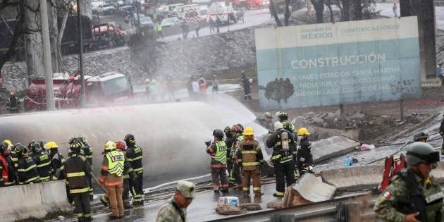 Sube a 13 la cifra de muertos por explosión de pipa de gas en Iztapalapa