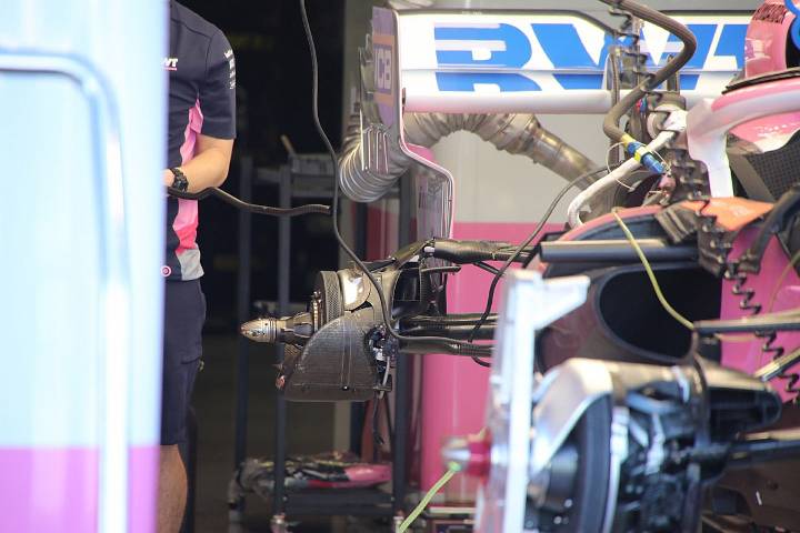 Racing Point got Mercedes brake ducts in January as spares