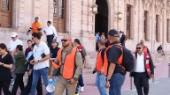 Evacuan Palacio de Gobierno por simulacro