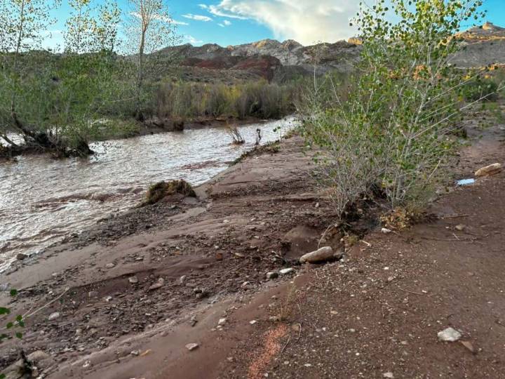 Ten people safe after flash flooding in Goblin Valley State Park