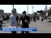 Anti-ICE enforcement protests become campaign opportunity for Illinois politicians