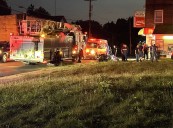 One taken to hospital after motorcycle crash on East Indianola Avenue