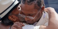 A Minnesota man imprisoned for 27 years is free after a key witness says she committed the murder