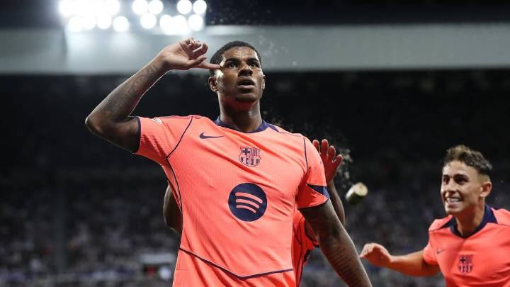 How Marcus Rashford led Barcelona past Newcastle in the Champions League with a sensational brace