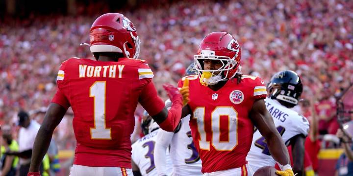 Xavier Worthy returns to spark Chiefs’ offense in crucial win over Ravens