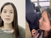Mujer que lanzó insultos racistas en el Metropolitano pide perdón: “Me avergüenzo de lo que dije”