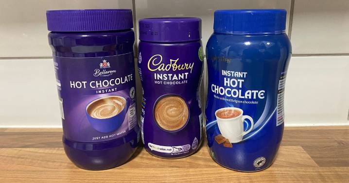 I tried Aldi and Lidl hot chocolate and was convinced one was Cadbury