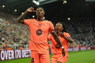 Champions League: Rashford scores twice in Barcelona win as De Bruyne loses on Man City return