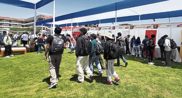 Arequipa: Ligero incremento de empleabilidad para los jóvenes