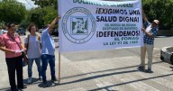 “Que el hospital nos dé, directamente, las citas médicas”; exigen maestros en paro
