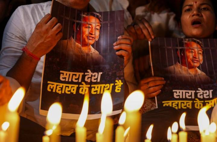 Sonam Wangchuk’s wife slams ‘Pak link’ charge’; says he ‘protested in the most Gandhian way possible’