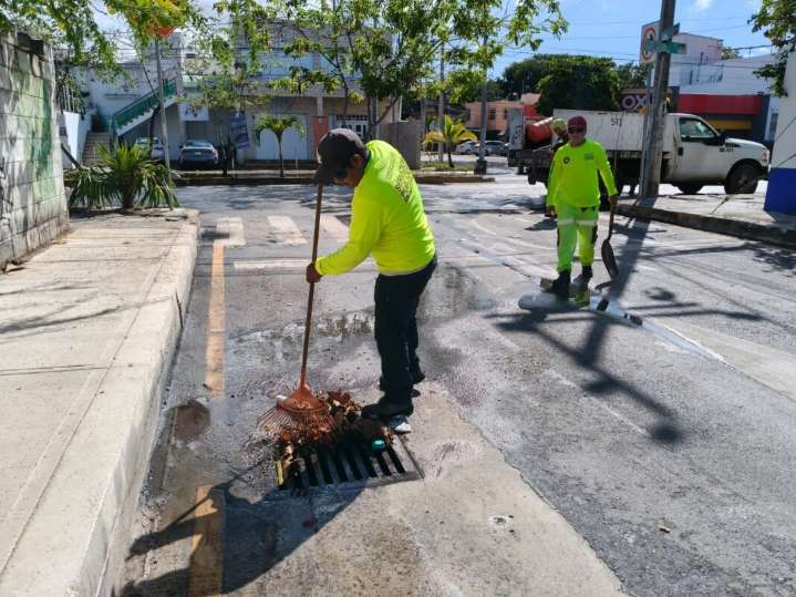 Refuerza gobierno de Benito Juárez acciones preventivas por lluvias intermitentes