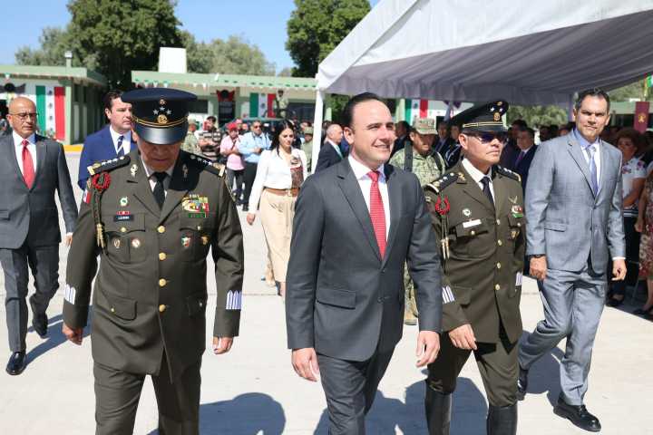 Seguiremos trabajando con mucha fuerza con el Ejército Mexicano: Manolo Jiménez