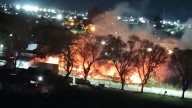 Santa Fe: se incendió un baldío en barrio Roque Sáenz Peña
