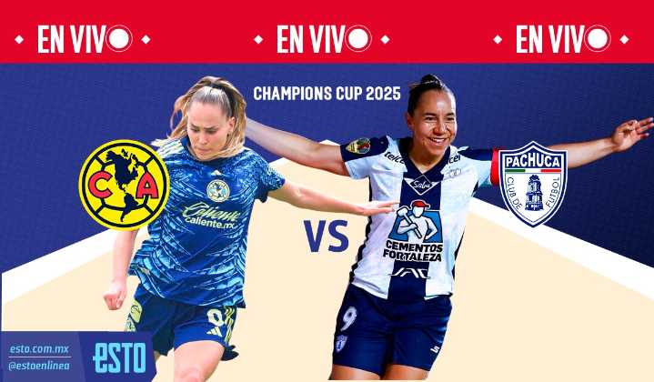 América Femenil vs Pachuca: Sigue en vivo el juego fase de grupos de la Champions Cup W