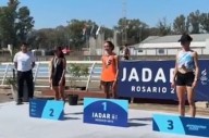 Nélida Peñaflor volvió a llenar de orgullo al atletismo santiagueño