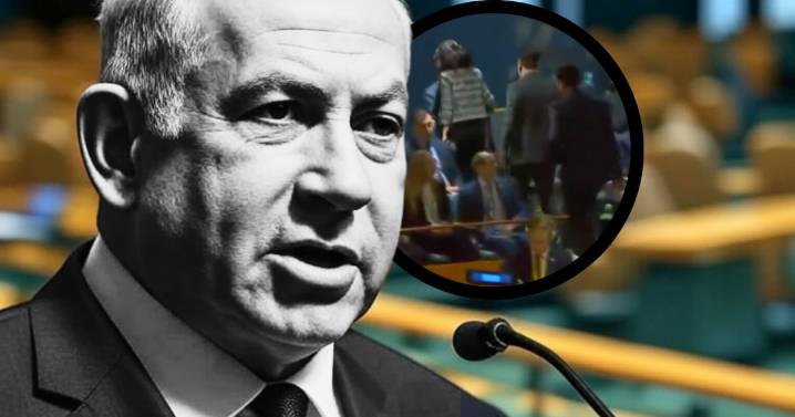 VIDEO: Delegados de ONU hacen complot y dejan hablando ‘solo’ a Netanyahu en pleno discurso