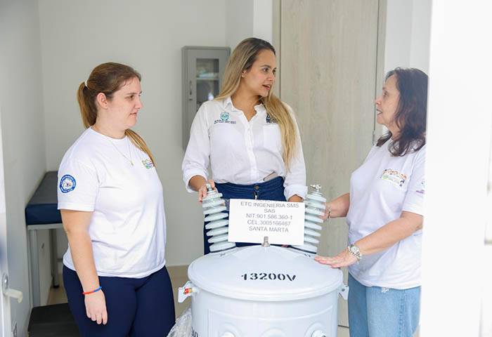Alcaldía aportó un transformador para el colegio San Francisco Javier de Garagoa