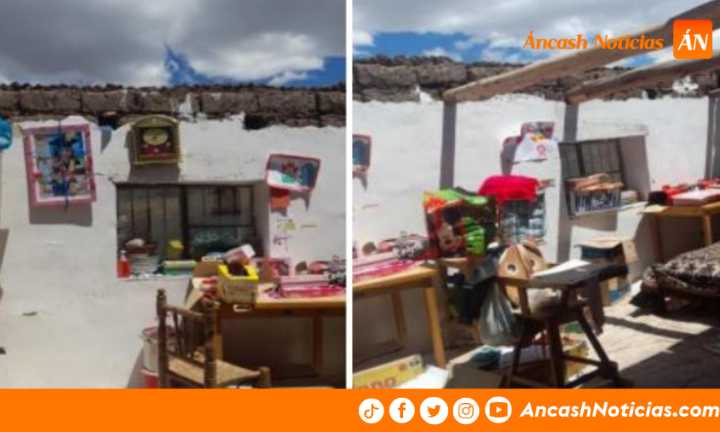 Fuerte viento arranca techo de vivienda en Canshan y deja seis afectados
