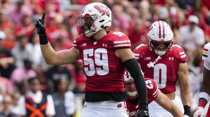 Wisconsin LB Aaron Witt’s tough admission after Maryland debacle
