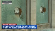 Chicago crime: 6 arrested after suspects smash windows, steal from Magnificent Mile Rolex store on North Michigan Avenue: police