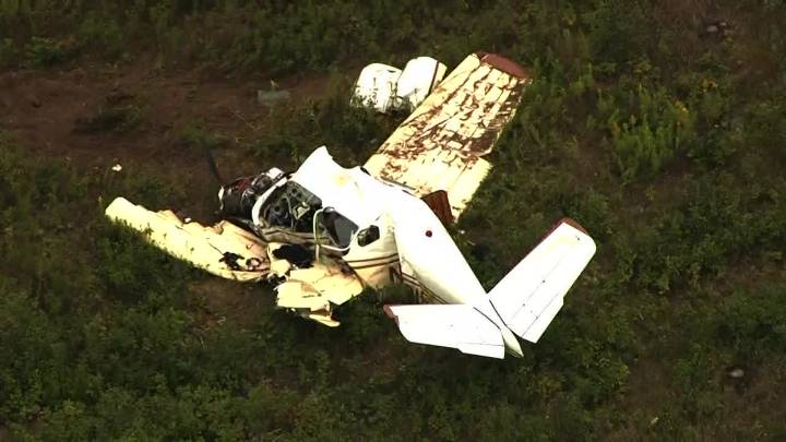 Plane crash near Cambridge Municipal Airport; pilot found dead