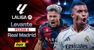Real Madrid vs. Levante EN VIVO vía ESPN y Fútbol Libre TV: canal y horario gratis por internet