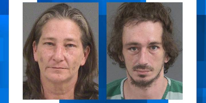 Charleston County deputies charge mother, son in string of thefts