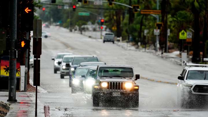 Indian Canyon Drive reopens after closing due to flooding