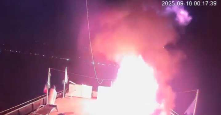 La Flotilla de Gaza denuncia un segundo ataque con dron en un puerto de Túnez