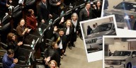 Nuevas ministras de la SCJN llegan en camionetas de lujo a su toma de protesta pese a promesas de austeridad
