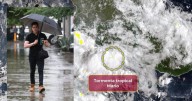 ¡Lluvias para TODO México! Pronostican que Depresión tropical Mario y Baja Presión obliguen a sacar el paraguas en los 32 estados