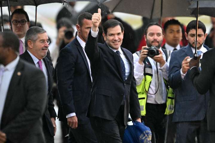Marco Rubio aterriza en el AIFA; se reunirá con Sheinbaum