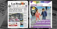 La portada de La Región de este miércoles, 17 de septiembre