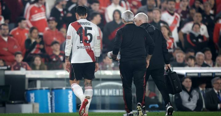 Malas noticias en River: se confirmó la lesión de Sebastián Driussi y es baja para la vuelta con Palmeiras