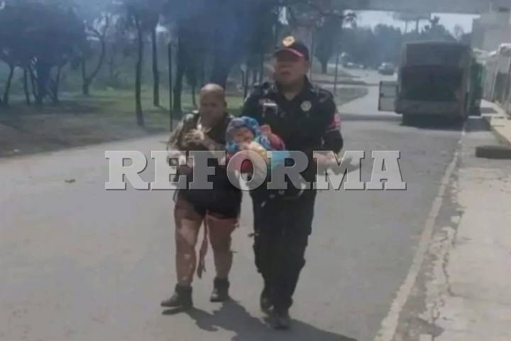 Confirman muerte de mujer  que protegió a nieta en explosión