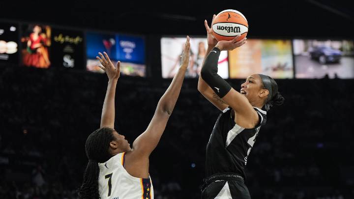 Aces’ A’ja Wilson ties Maya Moore on all-time list in Game 2 win over Fever