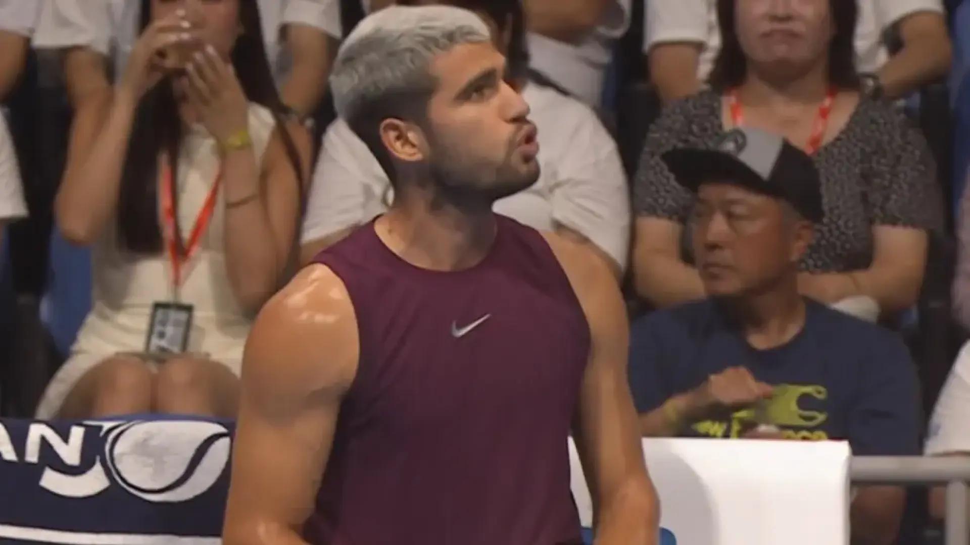 El murciano estalla contra el juez de silla en la final: "No has jugado al tenis en tu vida"