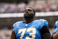 Chargers OL Mekhi Becton (concussion) won’t play Sunday
