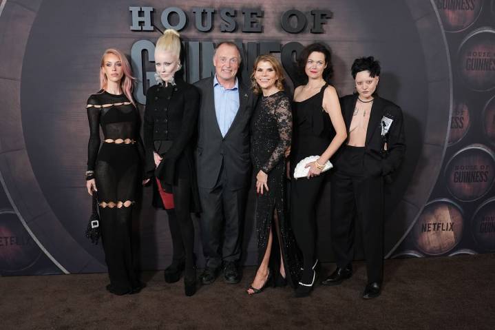 House of Guinness: Real-life Guinness heirs steal spotlight at London premiere celebrating Netflix drama on brewing dynasty