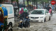 Mumbai Rains: Heavy Showers Lash City As IMD Issues Orange Alert, Intense Rainfall Predicted Today; Check Local Train & Traffic Status Here