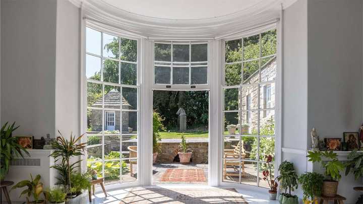 Queen Anne architecture with 21st century flair in a country house that's on the market for the first time in almost 70 years