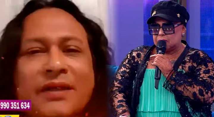 Hijo de Lucía de la Cruz DESMIENTE a cantante y niega haberse quedado con los 8 mil soles de empresario
