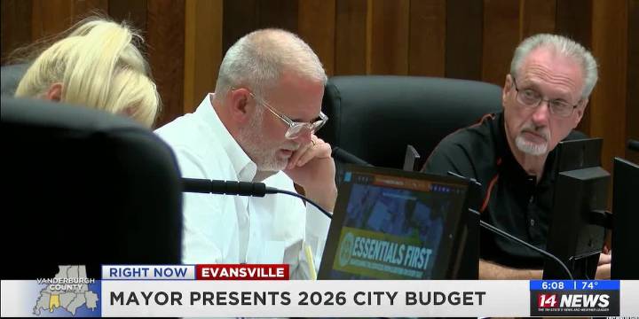 Evansville city officials discuss budget for next year