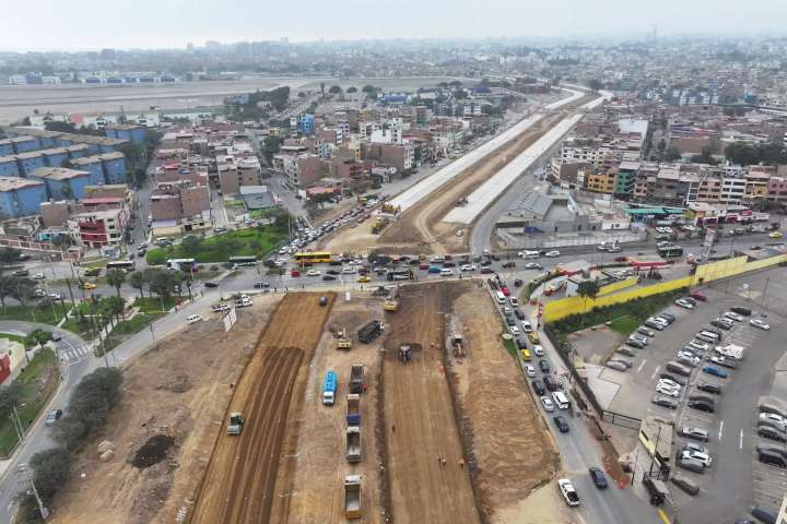 Vía Expresa Sur reducirá a 40 minutos el viaje entre Lima Centro y la Panamericana Sur