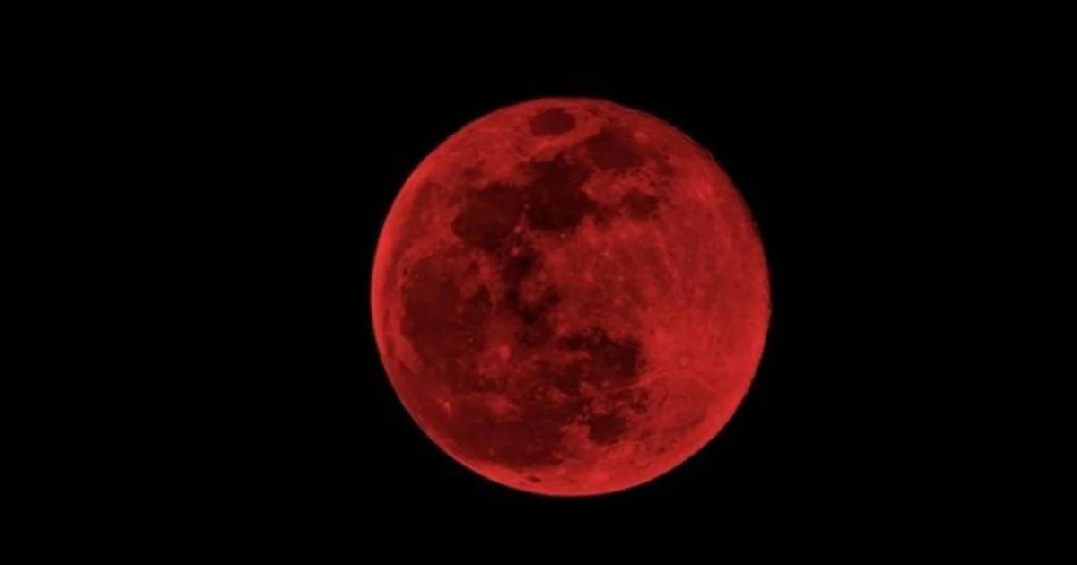 Último eclipse de luna llena del 2025