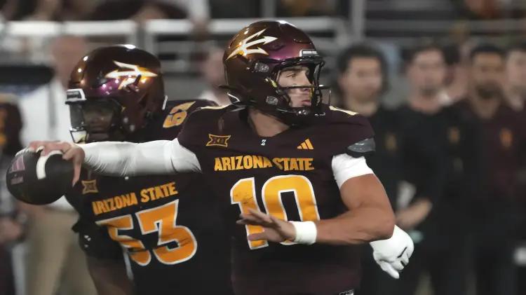 Sun Devils y TCU chispean en duelo ofensivo bajo las luces de Tempe