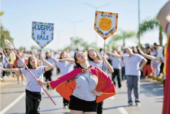 El show de scolas se realizará en el Parque de la Cascada