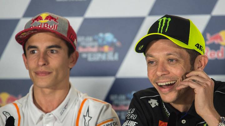 Un pupilo de Valentino Rossi no quiere decir que Márquez es el mejor de la historia: "Es un gran logro, pero..."